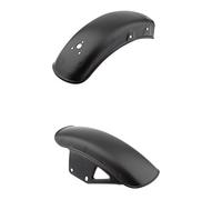 SGerste Stainless Steel Front+Rear Fender Mudguard Mud Guard for Suzuki GN125/GN250 Black
