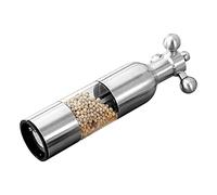 SGerste Stainless Steel Salt Grinder - Pepper Grinder Mill, Refillable Spice Grinder, Manual Grinding Mechanism with Adjustable Coarseness, Kitchen Gadgets N/a/a (S)