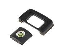 SGerste Viewfinder Eyecup Eyepiece Fits for Nikon D5600/D3400 Attached with Spirit Level - Especially Useful to Eyeglass Wearers