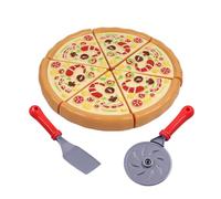 SGERUFZ Pizza Games, Food, Cooking Pizza, Role Pieces, Children's Kitchen to Cut, Educational Role, Toy Foods, Gift for Kids 3+ Years