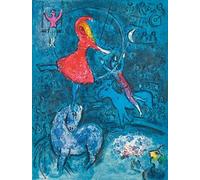 SGFGAD FHYWQ Famous Marc Chagall Poster Color Prints Abstract Wall Art Picture《The Circus》Marc Chagal People Canvas Painting For Home Decor 40x50cm Unframed