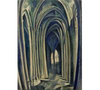 SGFGAD FHYWQ Famous Robert Delaunay Poster Color Prints Abstract Wall Art Picture《Saint-Severin》Robert Delaunay Canvas Painting For Parlor Decor 60x90cm Unframed