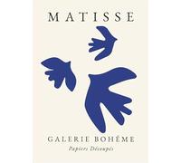 SGFGAD FHYWQ Henri Matisse Animal Poster Color Prints Abstract Wall Art Picture《Blue Birds》Henri Matisse Canvas Painting For Home Decor 40x60cm Unframed