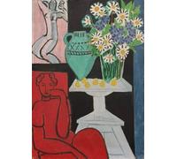 SGFGAD FHYWQ Henri Matisse Poster Color Prints Abstract Wall Art Picture《Still Life in the Interior》Henri Matisse Canvas Painting For Home Decor 50x60cm Unframed