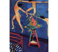 SGFGAD FHYWQ Henri Matisse Poster Colorful Prints Abstract Wall Art Picture《Interior Blue Dancer》Henri Matisse Canvas Painting For Home Decor 50x60cm Unframed
