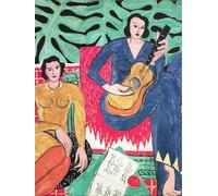 SGFGAD FHYWQ Henri Matisse Poster People Prints Abstract Wall Art Picture《Two Women's Concert》Henri Matisse Canvas Painting For Parlor Decor 30x40cm Unframed