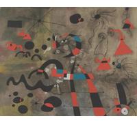 SGFGAD FHYWQ Joan Miro Poster People Landscape Prints《 Escape Ladder 1940》Abstract Wall Art Picture by Joan Miro Canvas Painting For Home Decor 50x60cm Unframed