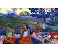 SGFGAD FHYWQ Paul Gauguin Poster People Scenery Prints Vintage Wall Art Color Picture《Sacred Spring》Paul Gauguin Canvas Painting For Home Decor 50x100cm Unframed
