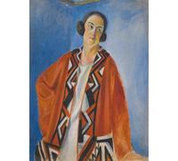 SGFGAD FHYWQ Robert Delaunay Poster and Prints Abstract Wall Art Picture《Portrait of Helene Marre》Robert Delaunay Canvas Painting For Parlor Decor 60x90cm Unframed
