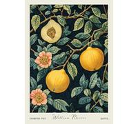 SGFGAD FHYWQ William Morris Poster Fruits Prints Modern Wall Art Picture《Still Life Quince》William Morris Canvas Painting For Parlor Decor 50x70cm Unframed