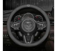 Steering Wheel Cover Microfibre, For Mazda 6 2012-2017 Breathable Steering Wheel Cover Soft Anti-Slip Breathable Car Steering Wheel,A
