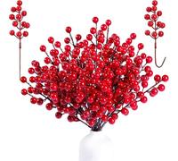 Sggvecsy 6 Pcs Artificial Fall Eucalyptus Stems Fall Eucalyptus Leaves Autumn Leaf Branches Fake Silk Eucalyptus Faux Fall Decorations for Home Floral Arrangement Thanksgiving Autumn Festival Decor