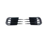 SGHFUVE Fog Light Spot Beam 2Pcs ABS Car Front Bumper Fog Light Grille Cover Fog Light Cover Trim For VW For Golf 6 MK6 VI For GTI R R20 2008-2011 2012 2013