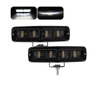 SGHFUVE Fog Light Spot Beam 60W 6D 6 Inch LED Light Bar 4X4 Offroad Spotlight Ultra-HD Lens 12V 24V For Jeep For Motorcycle ATV Truck Running Light Work Lamp(2 pieces)