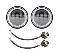 SGHFUVE Motorcycle headlights For 4-1/2" 4.5 Inch 30W LED | Fog Lights Projector Auxiliary Moto Headlight Motorcycle Passing Fog Light Lamp