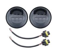 SGHFUVE Motorcycle headlights For 4-1/2" 4.5 Inch 30W LED | Fog Lights Projector Auxiliary Moto Headlight Motorcycle Passing Fog Light Lamp