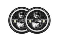 SGHFUVE Motorcycle headlights For 7' Headlight Lamp | DRL H4 HeadlampClassic 7 Inch Motorcycle Led Headlight