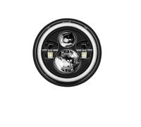 SGHFUVE Motorcycle headlights For 7' Headlight Lamp | DRL H4 HeadlampClassic 7 Inch Motorcycle Led Headlight