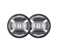 SGHFUVE Motorcycle headlights For Touring For Road | For King For Ultra Classic Electra LAMP H4 Motorcycle 7 Inch Round LED Headlight 4.5inch Fog Lights Set