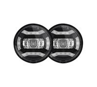SGHFUVE Motorcycle headlights For Touring For Road | For King For Ultra Classic Electra LAMP H4 Motorcycle 7 Inch Round LED Headlight 4.5inch Fog Lights Set