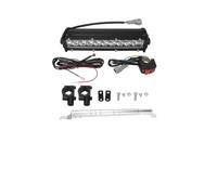 SGHFUVE Motorcycle headlights For YZ250F 2014-2021 7/8” | Handlebars White Yellow Flicker Motorcycle Headlight Light Handlebar Light Bar Set 60W LED With Switch Kit