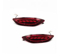 SGHFUVE Rear Tail Light Lamp For Hyundai For Accent For Verna For Solaris Brio 2008 2009 2010 2011 2012-2015 Car LED Rear Bumper Light Tail Reflector Brake Fog Lamp Turn Signal(3 functions)