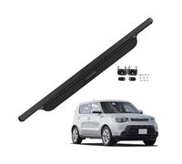 SGHFUVE Security Shield Shade For Kia For Soul Auto Interior Accessories Retractable Trunk Cargo Cover Parcel Rack Anti-Peeping Shield Privacy(Leather)