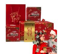 Sghtil Christmas Money Box For Cash | Pattern Boxes For Cash With Pull Out Surprise | Merry Christmas Cash Boxes Fun Ways To Give Cash As A For Your Loved People