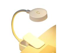 Sghtil Clip on Aquarium Light | Small Fish Tank Light for Plants,Rechargeable Fish Tank Clamp Lamp with 3 Color Temperature for Plant Growing Reef Coral Marine Refugium Algae
