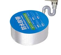 Sghtil Duct Tape Heavy Duty Waterproof - Strong Bond Waterproof Tape | Temperature Resistant Aluminum Foil Roof Sealant, Flex-Seal Heat Shield for RV Boat and Pipe Sealing
