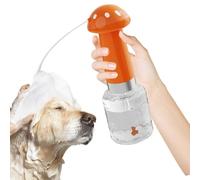 Sghtil Electric Foaming Soap Dispenser,Automatic Foam Dispenser Machine for Pet - Cute Mushroom Shape Grooming Cleansing Tool Single-Handed Use for Small Medium Dog