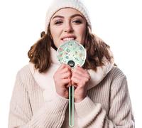 Sghtil Hand Warmers,4000mAh Pocket Flower Prints Heater | 3-Levels Adjustable Portable Hand Warmer | for Indoor Skiing Golf Fishing Cycling Hiking Cold Weather