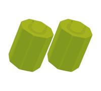Sghtil Magnetic Straw Cover, Silicone Straw Caps, 2 Piece Lid Accessories for Bottle Replacement Picnic Mountaineering Beach Outdoor Activities Hiking Travel