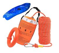 Sghtil Rescue Rope Throw Bag,Reflective Floating Water Rescue Throw Bag with Rope | High-Visibility Safety Boat Save Gear for Rafting Fishing