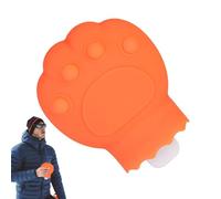 Sghtil Small Hot Bottle Water Bag - Cat Paw Shape Hand Warmer Pouch,Refillable Hand Feet Warmer Pouch Silicone for Men Women, Winter Heating Supplies