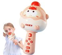 Sghtil Small Karaoke Machine, Girls Microphone Wireless Karaoke Machine, Portable Outdoor Karaoke Speaker, Karaoke Singing System for Girls Boys 3-12 Year Old, Holiday