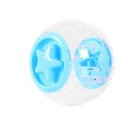 Sghtil Small Pet Hamster Ball,Hamster Exercise Wheel Clear Running Ball - Animal Cage Accessories Silent Daily Fitness Entertainment Activity for Small and Medium Pets