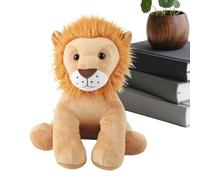 Sghtil Stuffed Lion Plush - 7 Inch Cute Lion Plush Toy,Cute Animal Throw Pillow,for Kids Boys Girls Birthday Halloween Home Bedroom Sofa Car