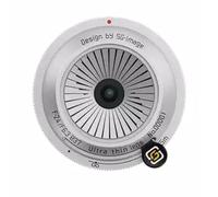 SGimage 24mm F6.3 Manual Pancake Lens, Ultra Thin Metal Case, 74g Lightweight, Compatible with L-Mount Cameras for Full Frame and APS-C Silver