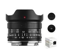 SGimage 7.5 mm F2.8 Lens, Ultra Wide Angle Fisheye Lens for FX Mount Cameras, Lightweight 326 g, Metal Construction, Starry Sky Photography, 170° Field of View