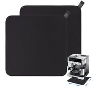 Sgizoku 2Pack Sliding Mats for Coffee Machine, Sliding Pad Compatible with Ninja Luxe Coffee Machine ES601UK ES701UK CFN802UK Series,30x30cm