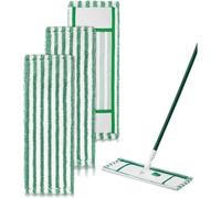 Sgizoku 3Pack Universal Microfiber Mop Refill Pad for Viledas Cover Mops Mat/Active Max Flat Mop Replacement, Suitable for Most 42cm Mops,48.5x17cm