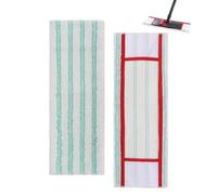 Sgizoku Universal Microfiber Mop Refill Pad Fits for Leifheit Profi XL/Viledas Cover Flat Mop Replacement,Washable & Reusable, 49x17cm, 2 Pack