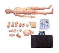 5.7ft Life Size Patient Care Manikin Training CPR Simulator Geriatric Human Model for Students Education Teaching Medical Training Skills