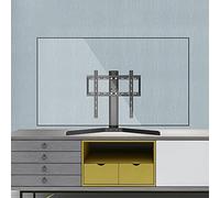 SGKOMN TV Wall Mount Table Top TV Stand, TV Stand Mount with Double Anti-Release Insurance Design, Anti-Slip Foot Pad Design On The Bottom, Tabletop TV Base Fits 32-55 Inch TVs Beautiful Scenery