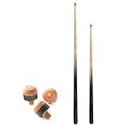 SGL 1 x 42' and 1 x 36' Pool Cue, Ideal for Limited Space, Billiards or Snooker, Wood, 11mm Tip, 2 Players, Kid