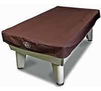 SGL 7FT BROWN BAIZE MASTER LUXURY HEAVY DUTY LEATHERETTE UK POOL TABLE COVER**