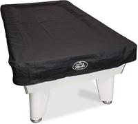 SGL BAIZE MASTER BLACK 7FT HEAVY DUTY LEATHERETTE POOL TABLE COVER WITH STORAGE BAG