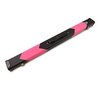 SGL BAIZE MASTER PINK ARROW 2PC SNOOKER POOL CUE CASE FOR CENTRE JOINT CUES**
