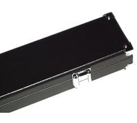 SGL Black 3/4 Hard CUE CASE Foamed Lined with Reinforced Corners**